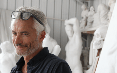 Emmanuel Fillon in mostra a Pietrasanta